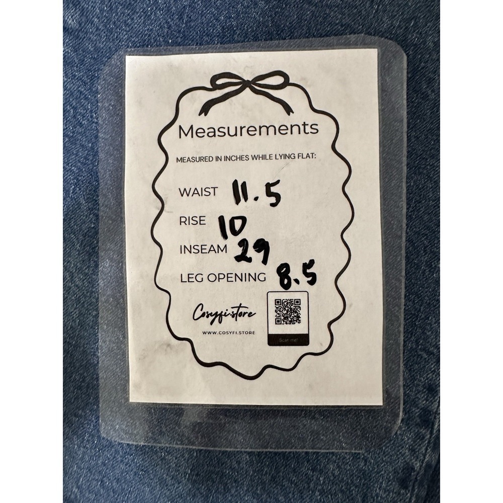Madewell Women's Blue  The Perfect Vintage Wide-Leg Jeans Size 23 - Picture 8 of 13